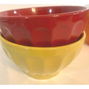 Signature‎ Housewares Multicolor 2 Stoneware Bowls countrycore Stew Desert